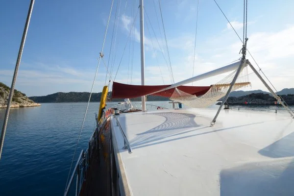 Blue Cruise Olympos to Fethiye on a Turkish Gulet