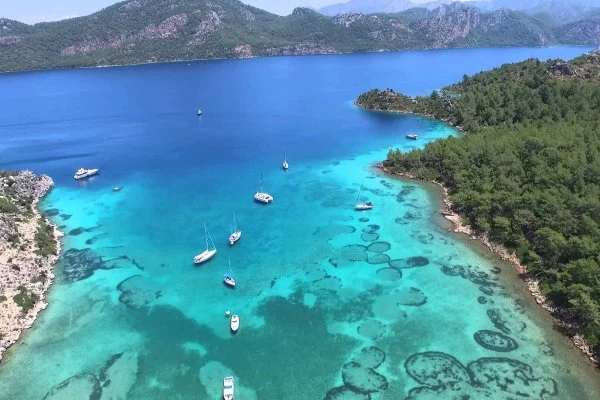 Blue Cruise Fethiye Marmaris Fethiye on a Turkish Gulet